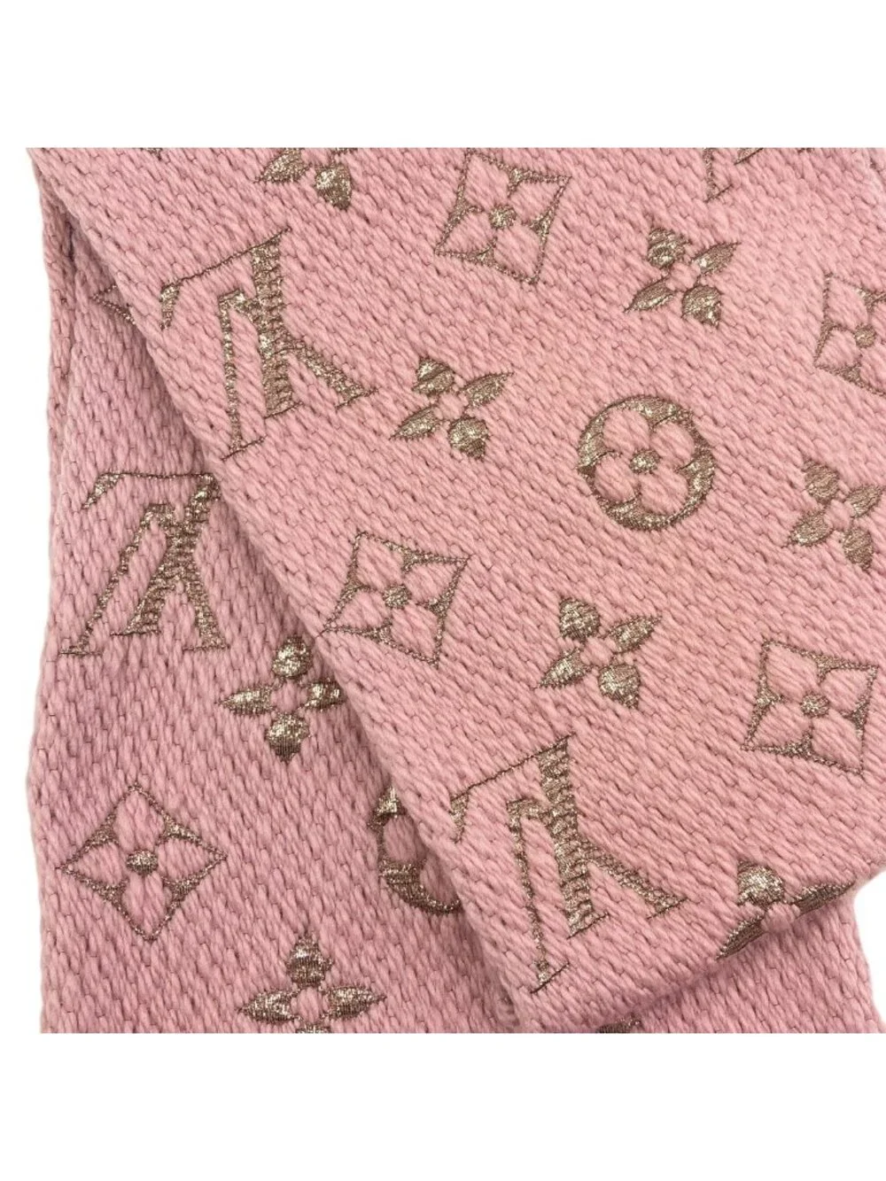 Louis Vuitton Echarpe Logo Mania Scarf Wool Silk